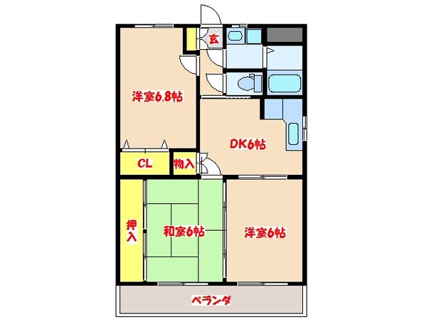 サンフィール串木野の物件間取画像